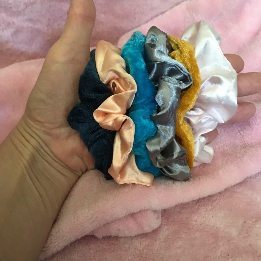 Multicolored Scrunchies